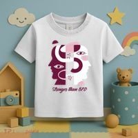 Stronger Than BPD Awareness Toddler T-Shirt thumb 3