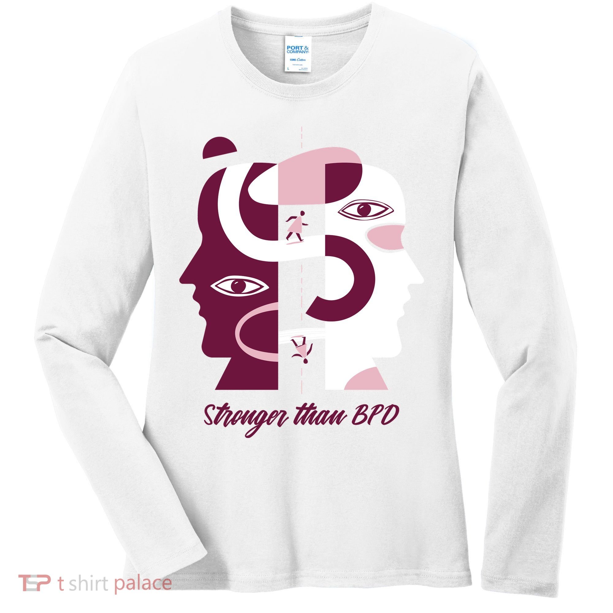 Stronger Than BPD Awareness Women's Long Sleeve Shirt