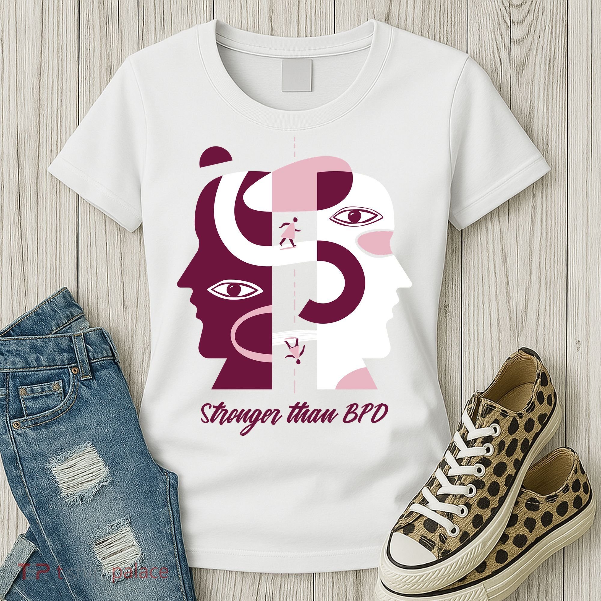 Stronger Than BPD Awareness Women's T-Shirt