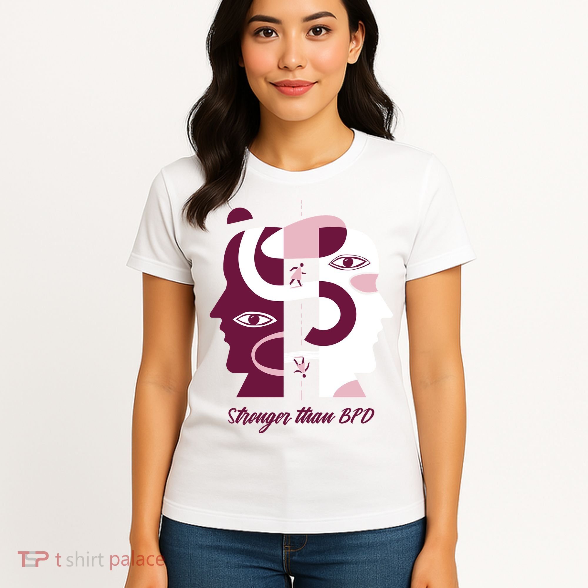 Stronger Than BPD Awareness Women's T-Shirt