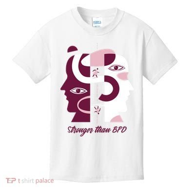 Stronger Than BPD Awareness Kids T-Shirt