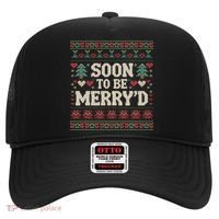 Soon To Be MerryD Engaged Couples Matching Ugly Christmas Hat thumb 0