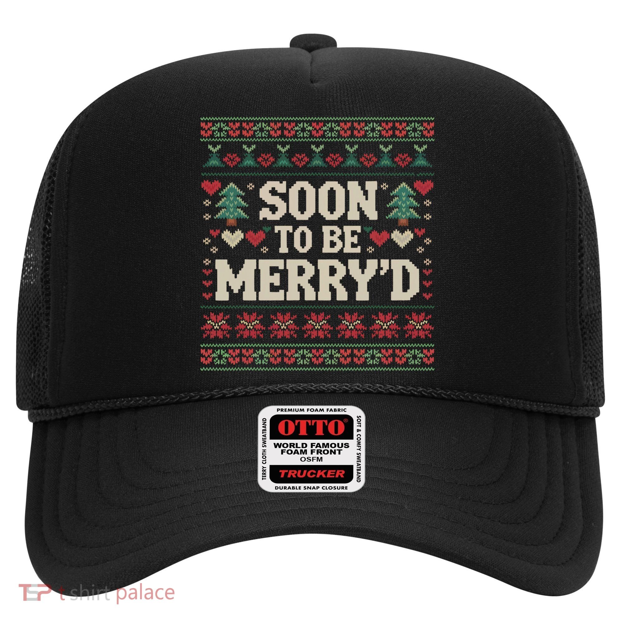 Soon To Be MerryD Engaged Couples Matching Ugly Christmas Hat