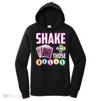 Shake Those Balls Funny Bingo Women's Hoodie thumb 0