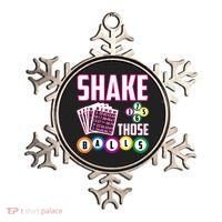 Shake Those Balls Funny Bingo Ornament thumb 0