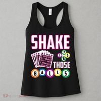 Shake Those Balls Funny Bingo Women's Tank Top thumb 3