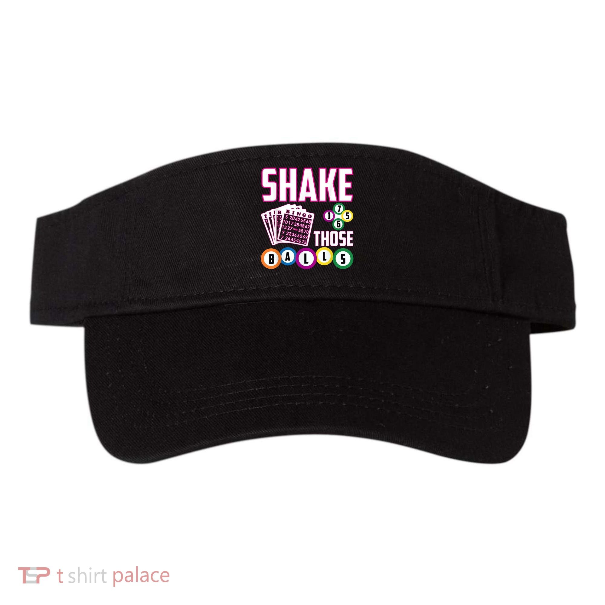 Shake Those Balls Funny Bingo Visor