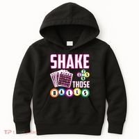 Shake Those Balls Funny Bingo Kids Hoodie thumb 0