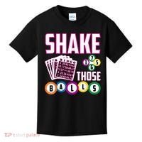 Shake Those Balls Funny Bingo Kids T-Shirt thumb 0
