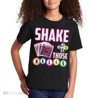 Shake Those Balls Funny Bingo Kids T-Shirt thumb 2