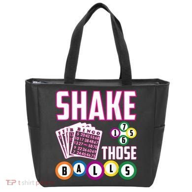 Shake Those Balls Funny Bingo Tote Bag