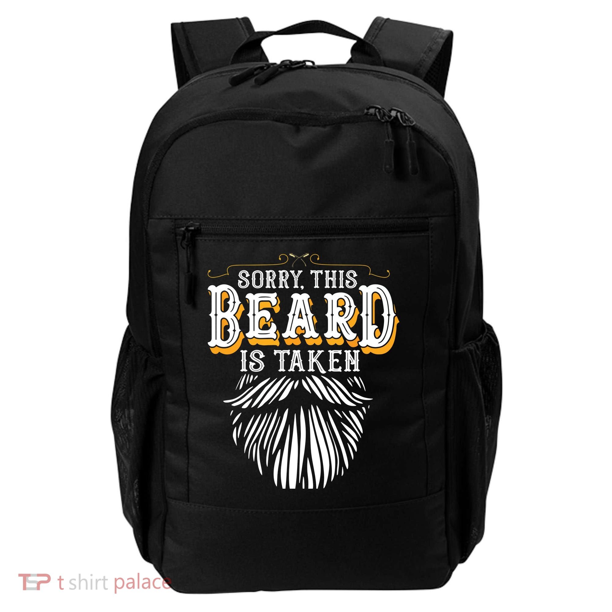 Sorry This Beard Is Taken Country Retro Valentines Day Gift Backpack