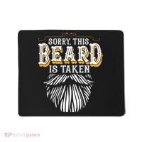 Sorry This Beard Is Taken Country Retro Valentines Day Gift Mousepad thumb 0