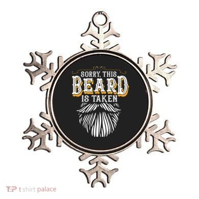Sorry This Beard Is Taken Country Retro Valentines Day Gift Ornament