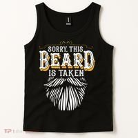 Sorry This Beard Is Taken Country Retro Valentines Day Gift Tank Top thumb 2