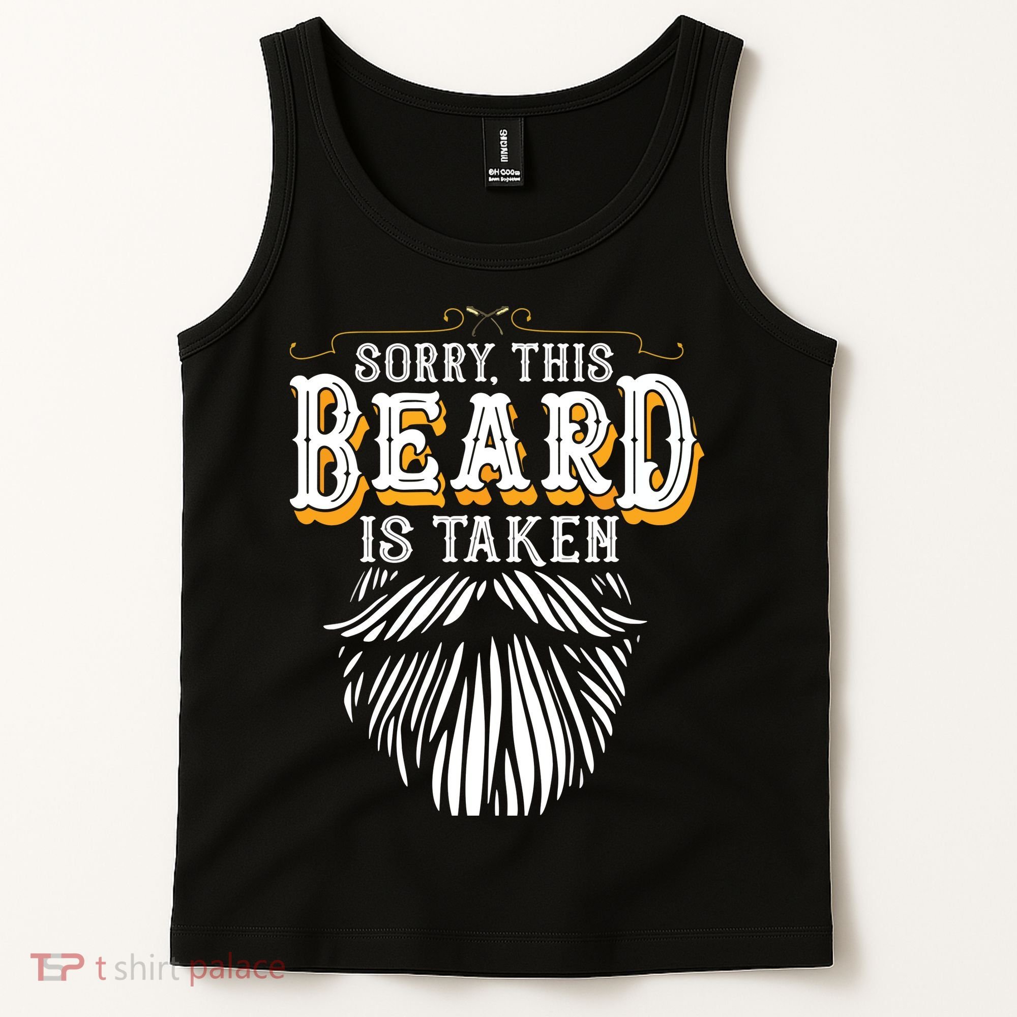 Sorry This Beard Is Taken Country Retro Valentines Day Gift Tank Top