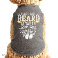 Sorry This Beard Is Taken Country Retro Valentines Day Gift Doggie Tank thumb 0