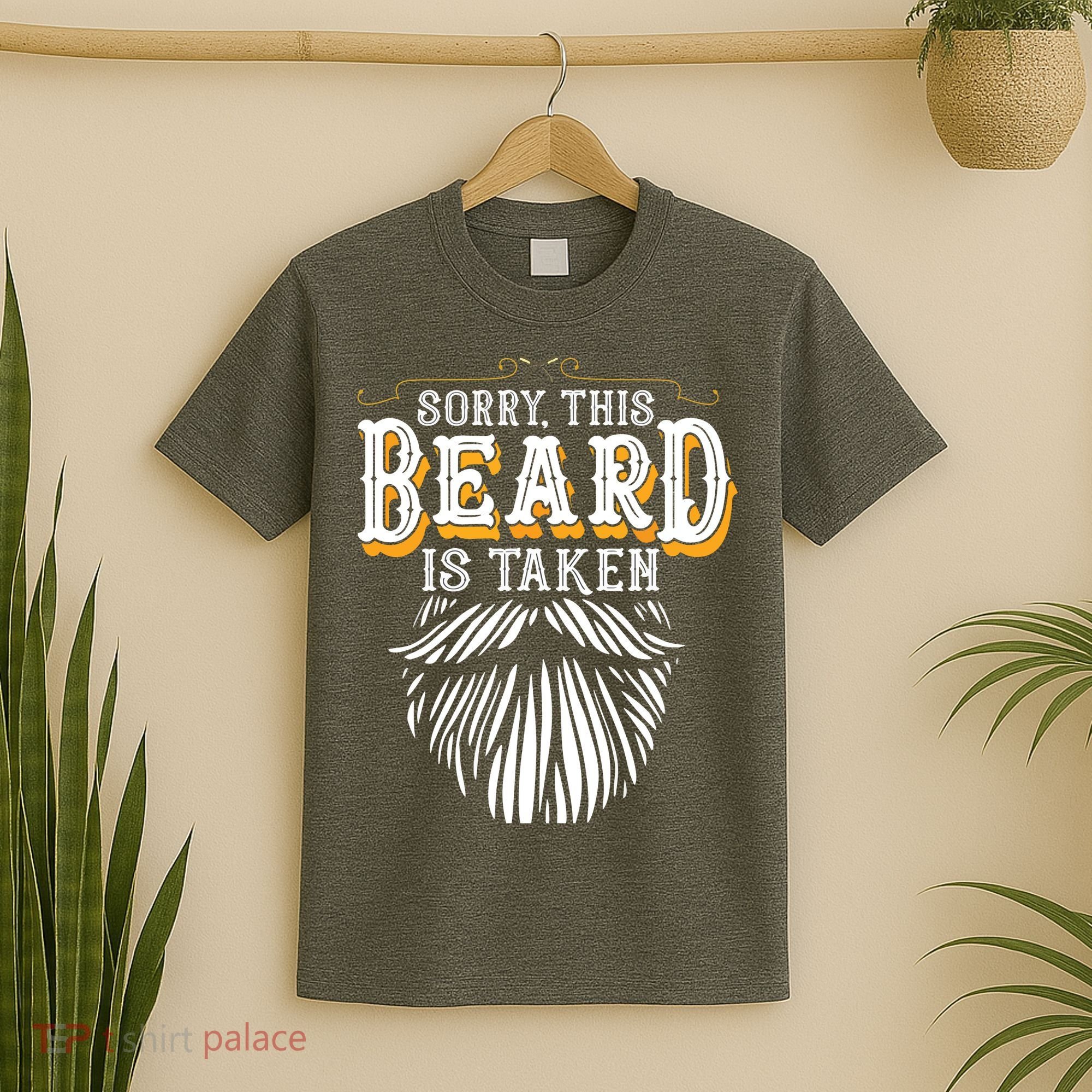 Sorry This Beard Is Taken Country Retro Valentines Day Gift T-Shirt
