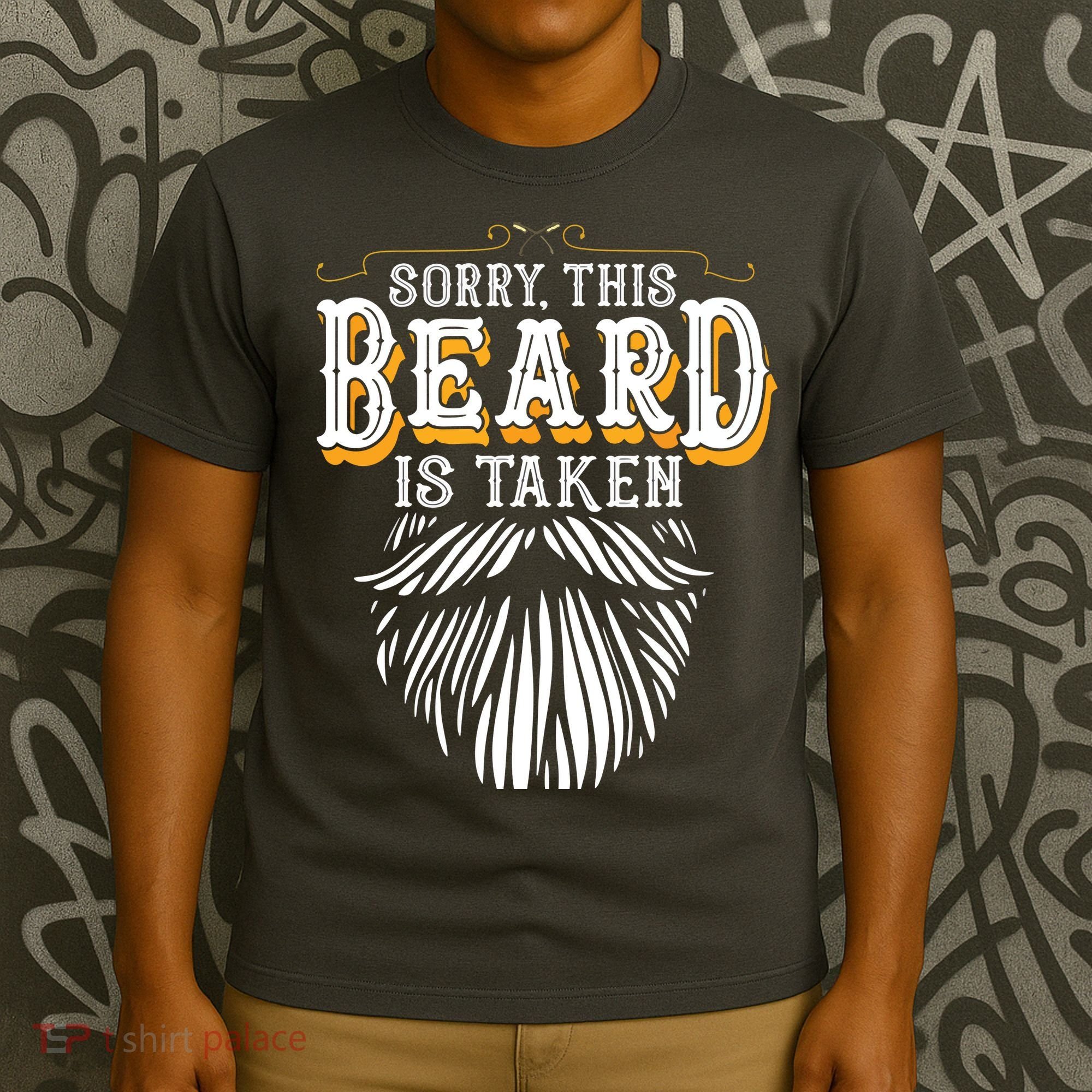 Sorry This Beard Is Taken Country Retro Valentines Day Gift T-Shirt