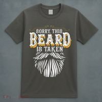 Sorry This Beard Is Taken Country Retro Valentines Day Gift T-Shirt thumb 4