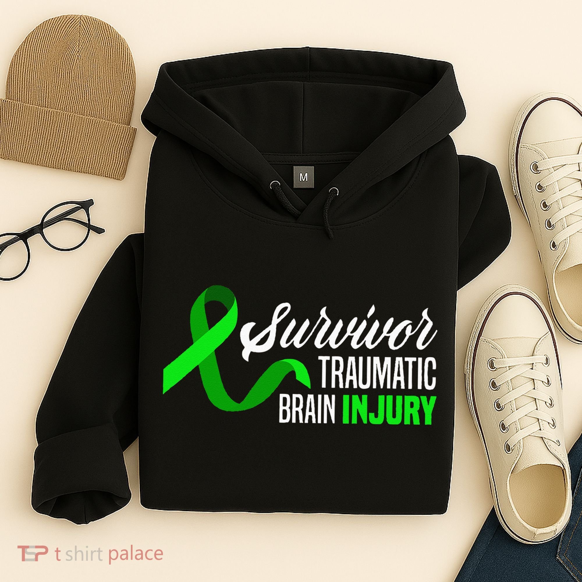 Survivor Traumatic Brain Injury Awareness TBI Survivor Hoodie