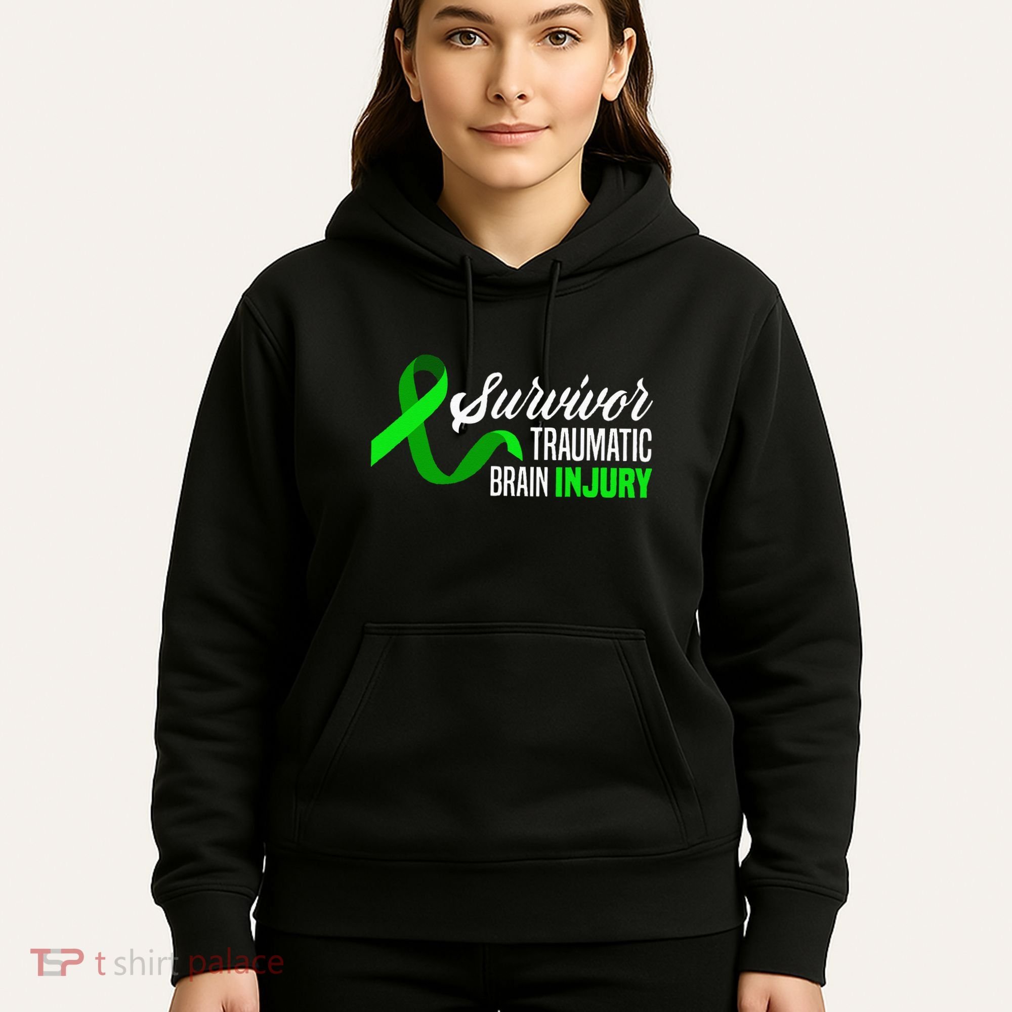 Survivor Traumatic Brain Injury Awareness TBI Survivor Hoodie