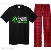 Survivor Traumatic Brain Injury Awareness TBI Survivor Pajama Set thumb 0