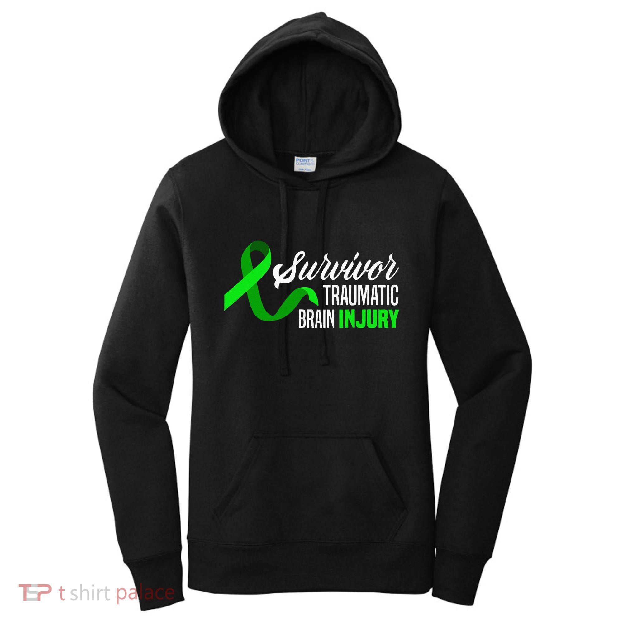 Survivor Traumatic Brain Injury Awareness TBI Survivor Women's Hoodie