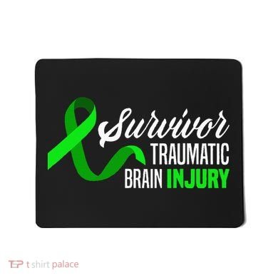 Survivor Traumatic Brain Injury Awareness TBI Survivor Mousepad
