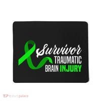 Survivor Traumatic Brain Injury Awareness TBI Survivor Mousepad thumb 0