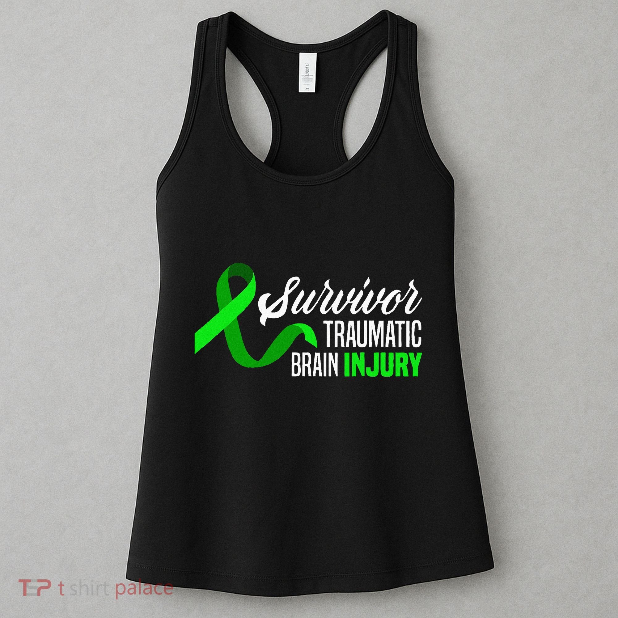 Survivor Traumatic Brain Injury Awareness TBI Survivor Women's Tank Top