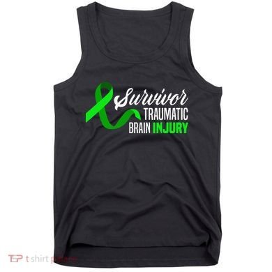 Survivor Traumatic Brain Injury Awareness TBI Survivor Tank Top