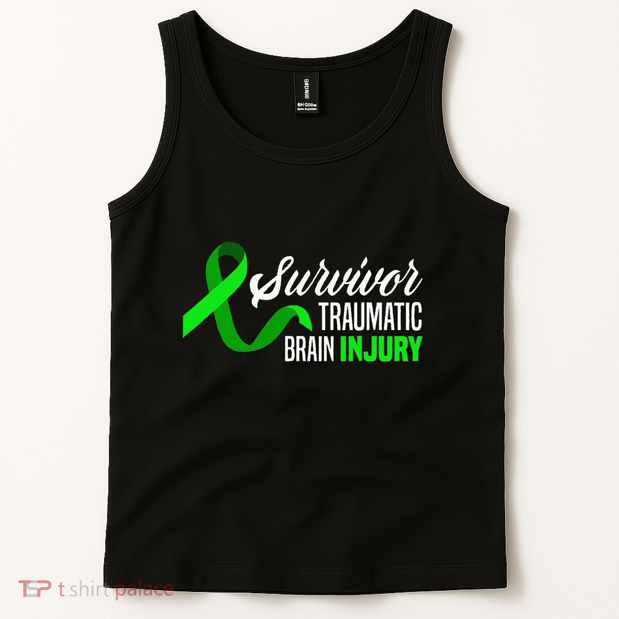 Survivor Traumatic Brain Injury Awareness TBI Survivor Tank Top