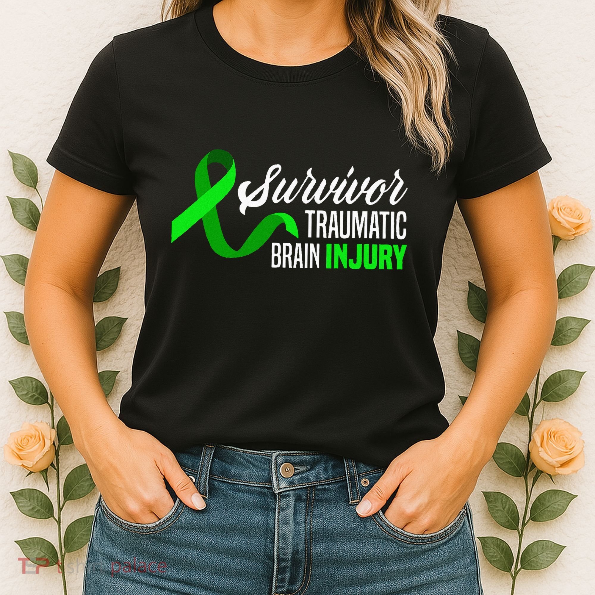 Survivor Traumatic Brain Injury Awareness TBI Survivor Women's T-Shirt