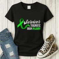 Survivor Traumatic Brain Injury Awareness TBI Survivor Women's T-Shirt thumb 3