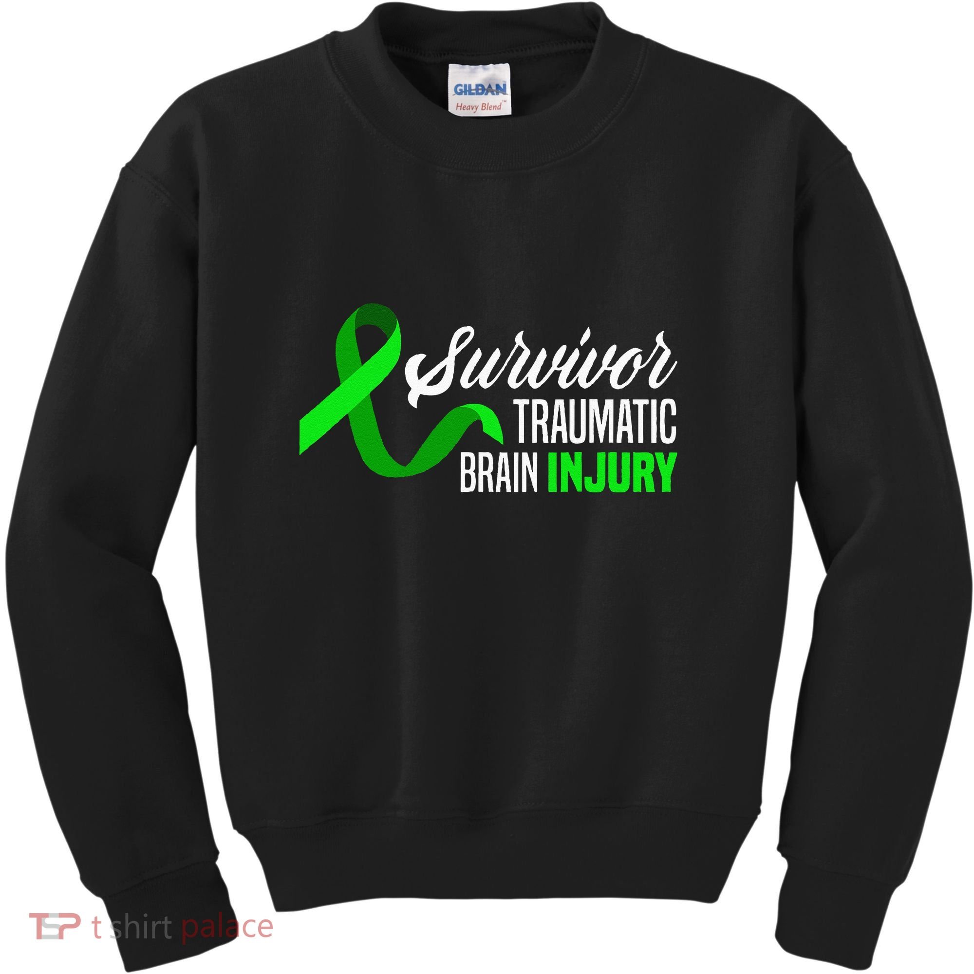 Survivor Traumatic Brain Injury Awareness TBI Survivor Kids Sweatshirt
