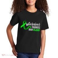 Survivor Traumatic Brain Injury Awareness TBI Survivor Kids T-Shirt thumb 2