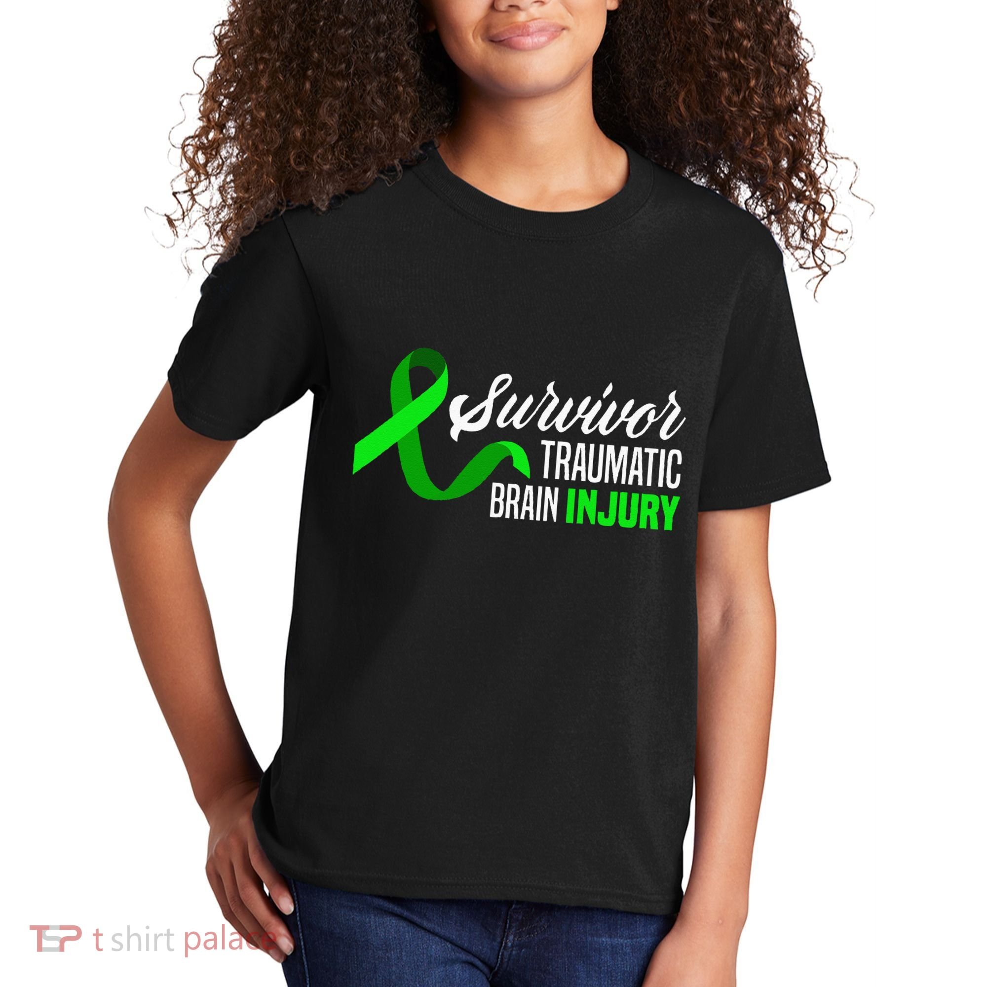 Survivor Traumatic Brain Injury Awareness TBI Survivor Kids T-Shirt