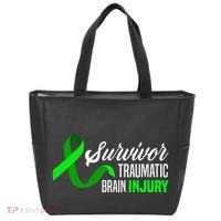 Survivor Traumatic Brain Injury Awareness TBI Survivor Tote Bag thumb 0