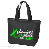 Survivor Traumatic Brain Injury Awareness TBI Survivor Tote Bag thumb 3