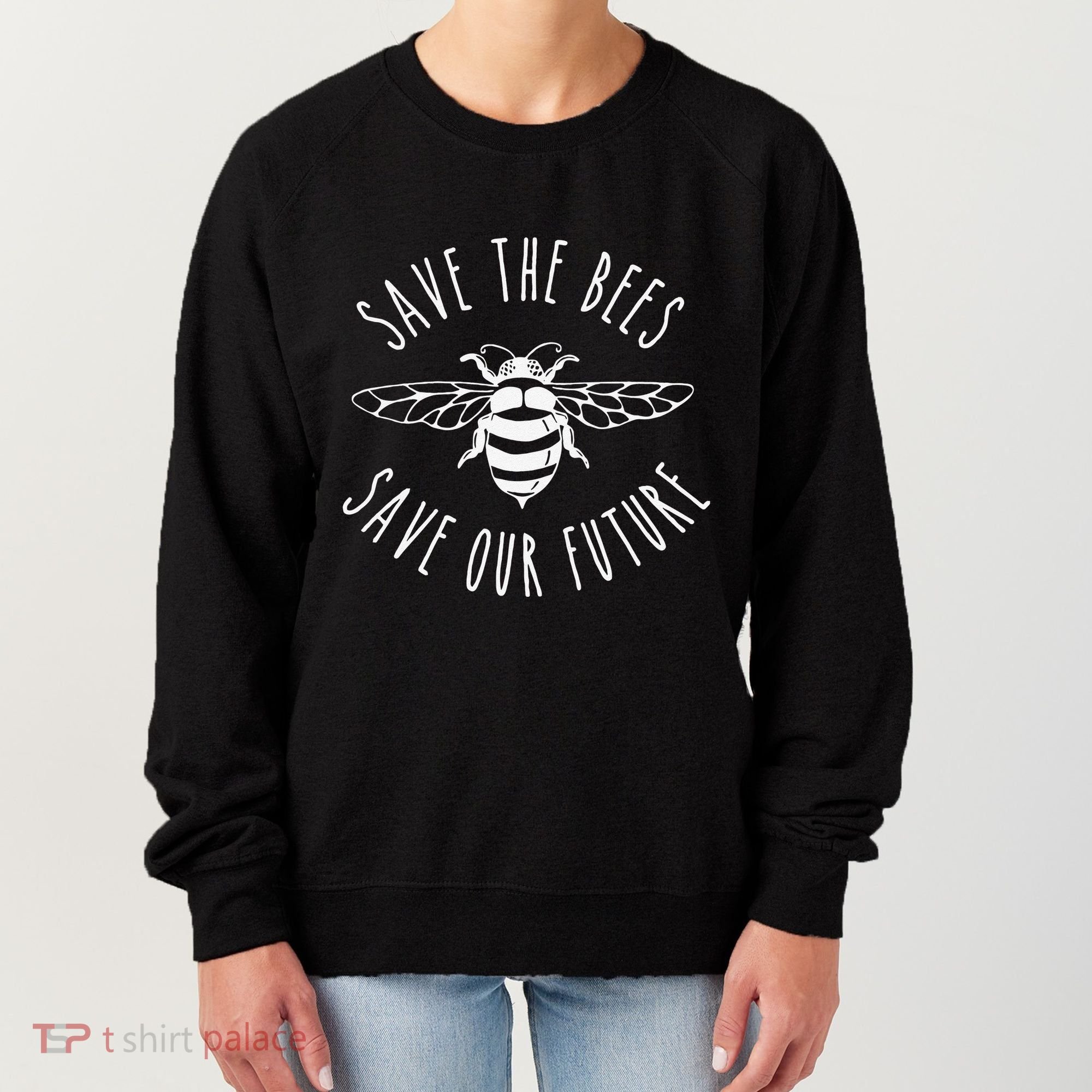 Save The Bees Bumblebee Conservancy Earth Day Climate Change Women's Sweatshirt