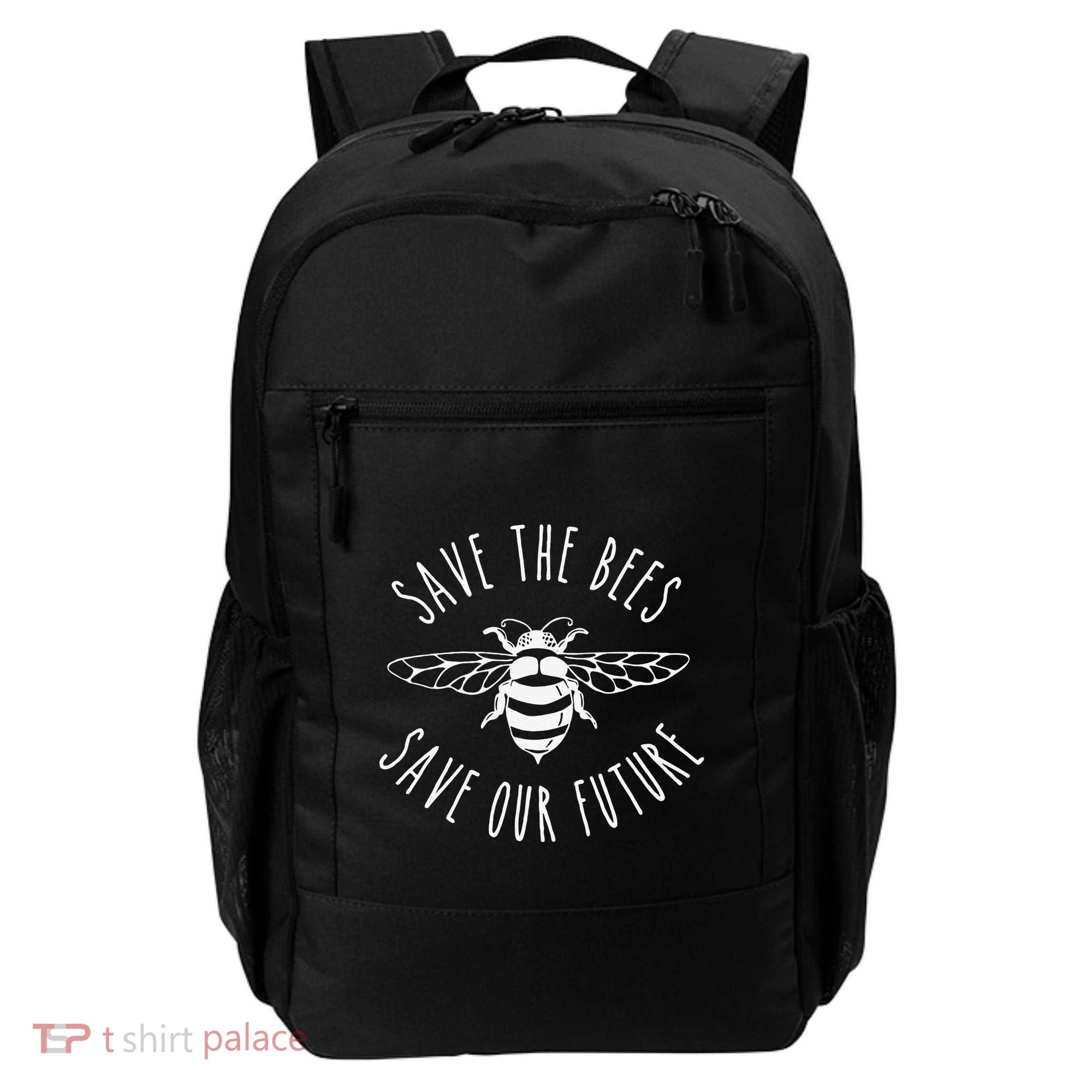 Save The Bees Bumblebee Conservancy Earth Day Climate Change Backpack