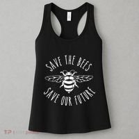 Save The Bees Bumblebee Conservancy Earth Day Climate Change Women's Tank Top thumb 3