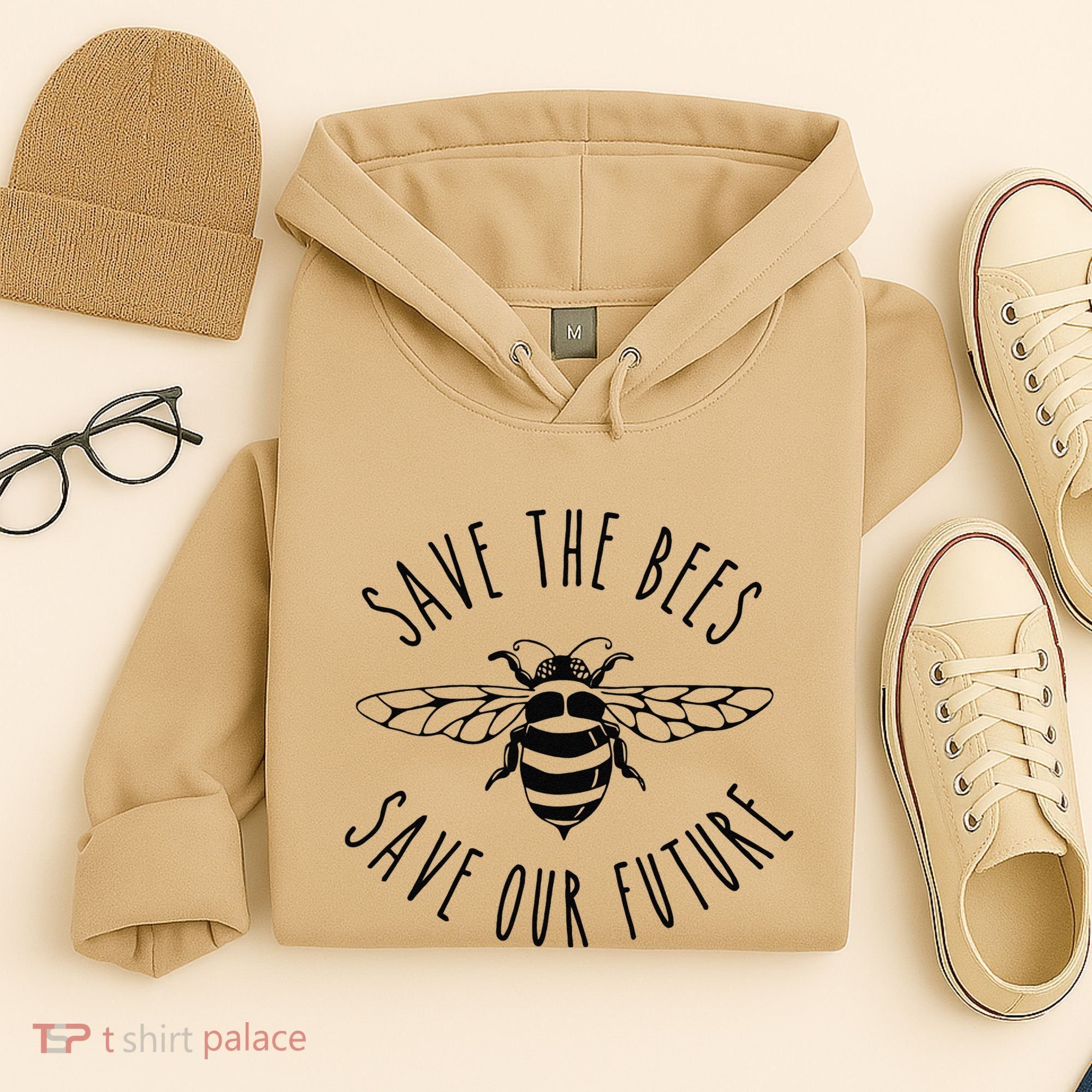Save The Bees Bumblebee Conservancy Earth Day Climate Change Hoodie