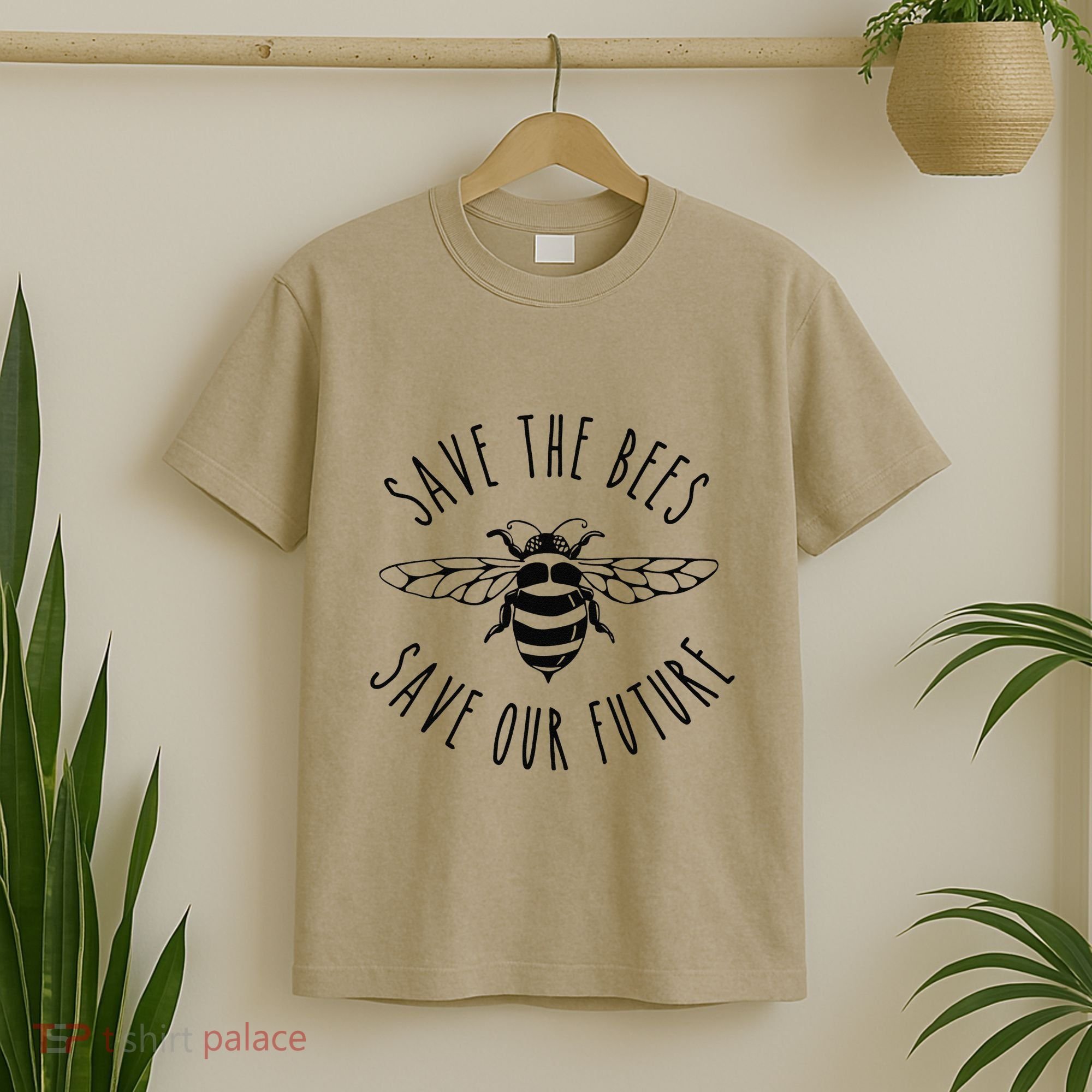 Save The Bees Bumblebee Conservancy Earth Day Climate Change T-Shirt