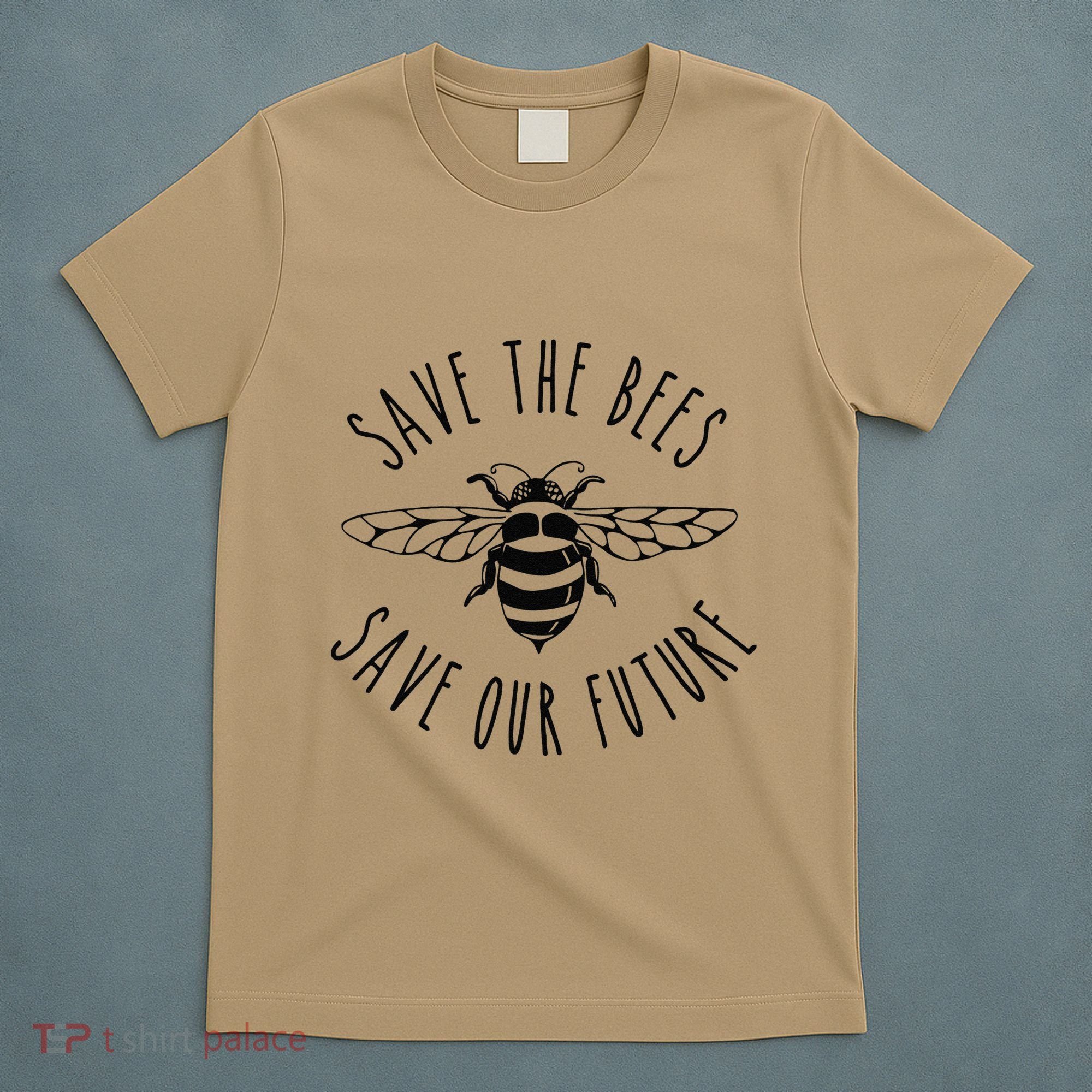Save The Bees Bumblebee Conservancy Earth Day Climate Change T-Shirt
