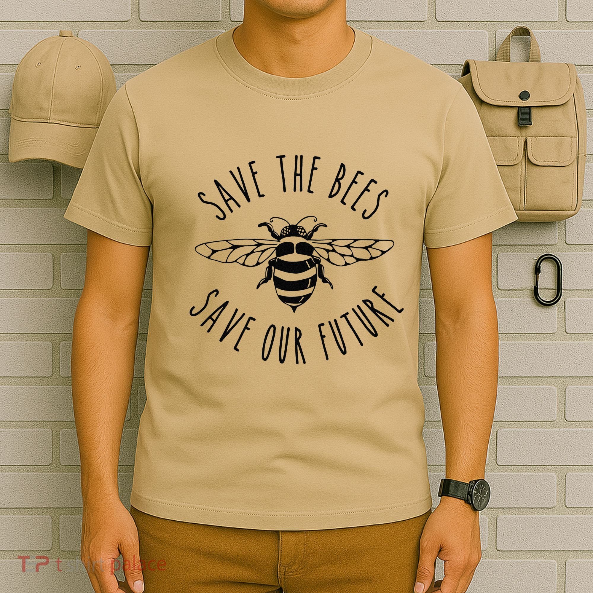 Save The Bees Bumblebee Conservancy Earth Day Climate Change T-Shirt