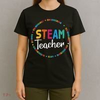 Steam Teacher Back To School Stem Special T-Shirt thumb 4