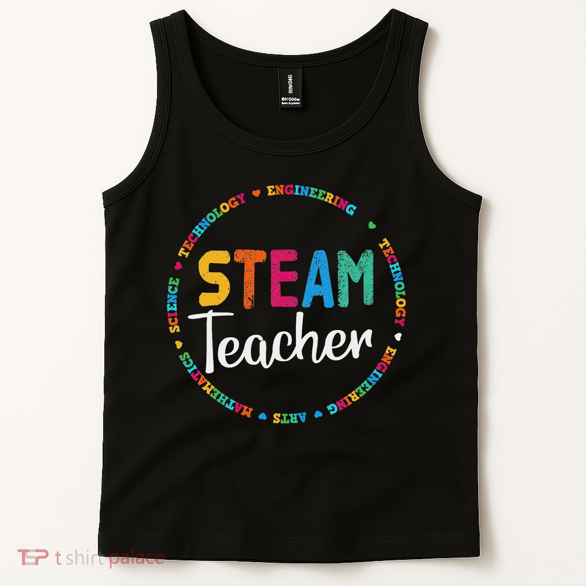 Steam Teacher Back To School Stem Special Tank Top