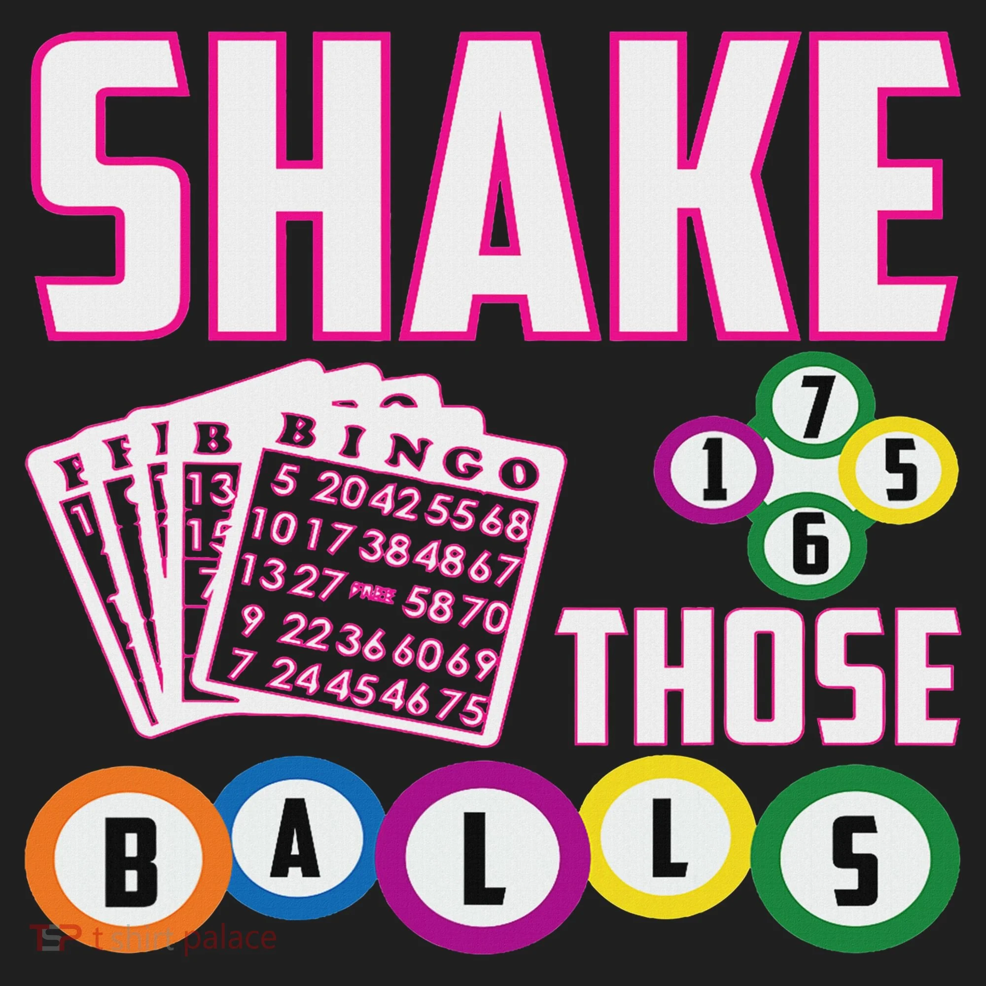 Shake Those Balls Funny Bingo Women's Sweatshirt